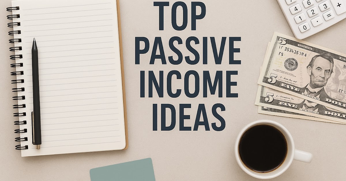 Top Passive Income Ideas: Build Wealth While You Sleep
